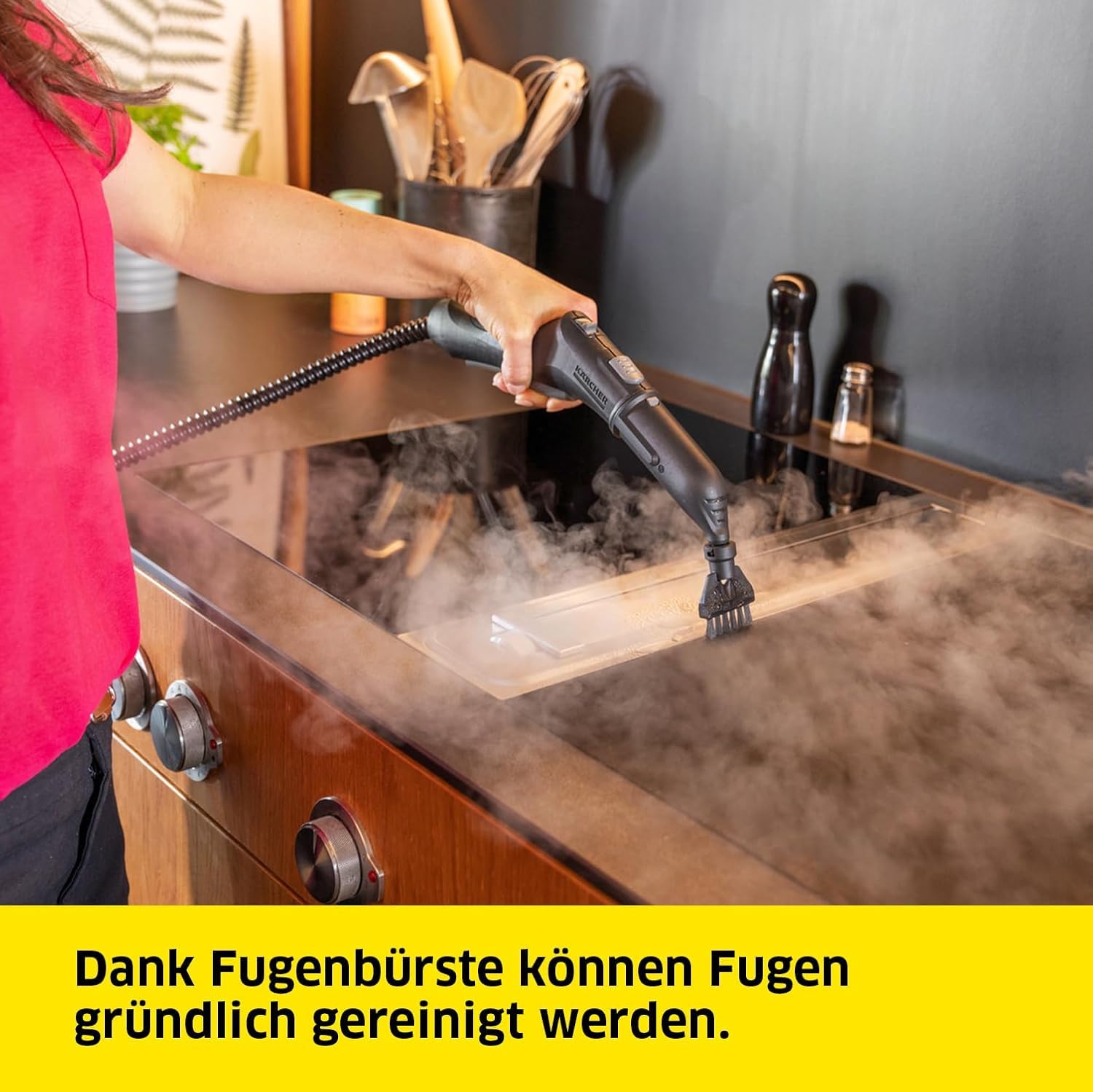 Kärcher SC 4 Deluxe steam cleaner 4 bar white