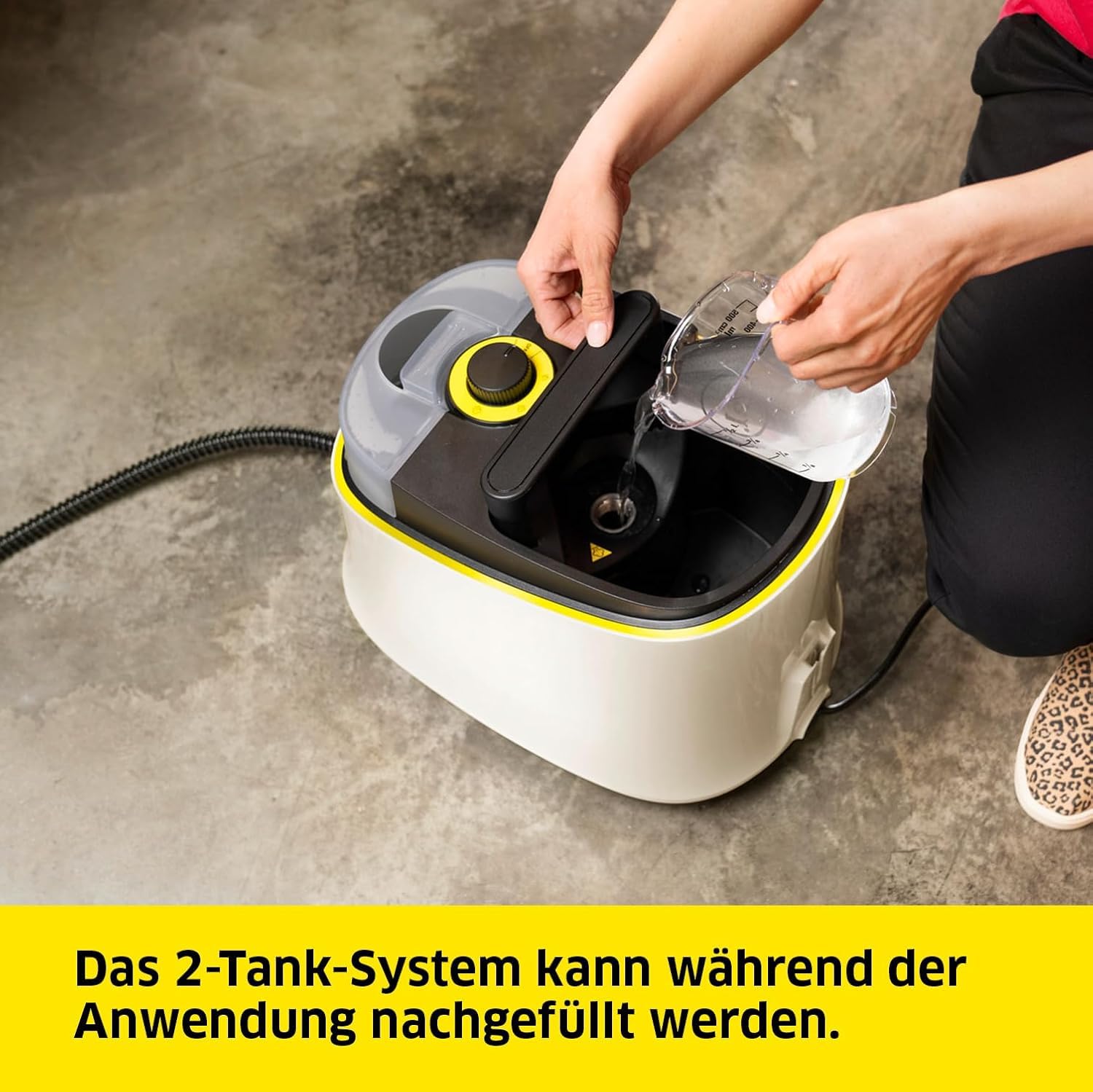Kärcher SC 4 Deluxe steam cleaner 4 bar white