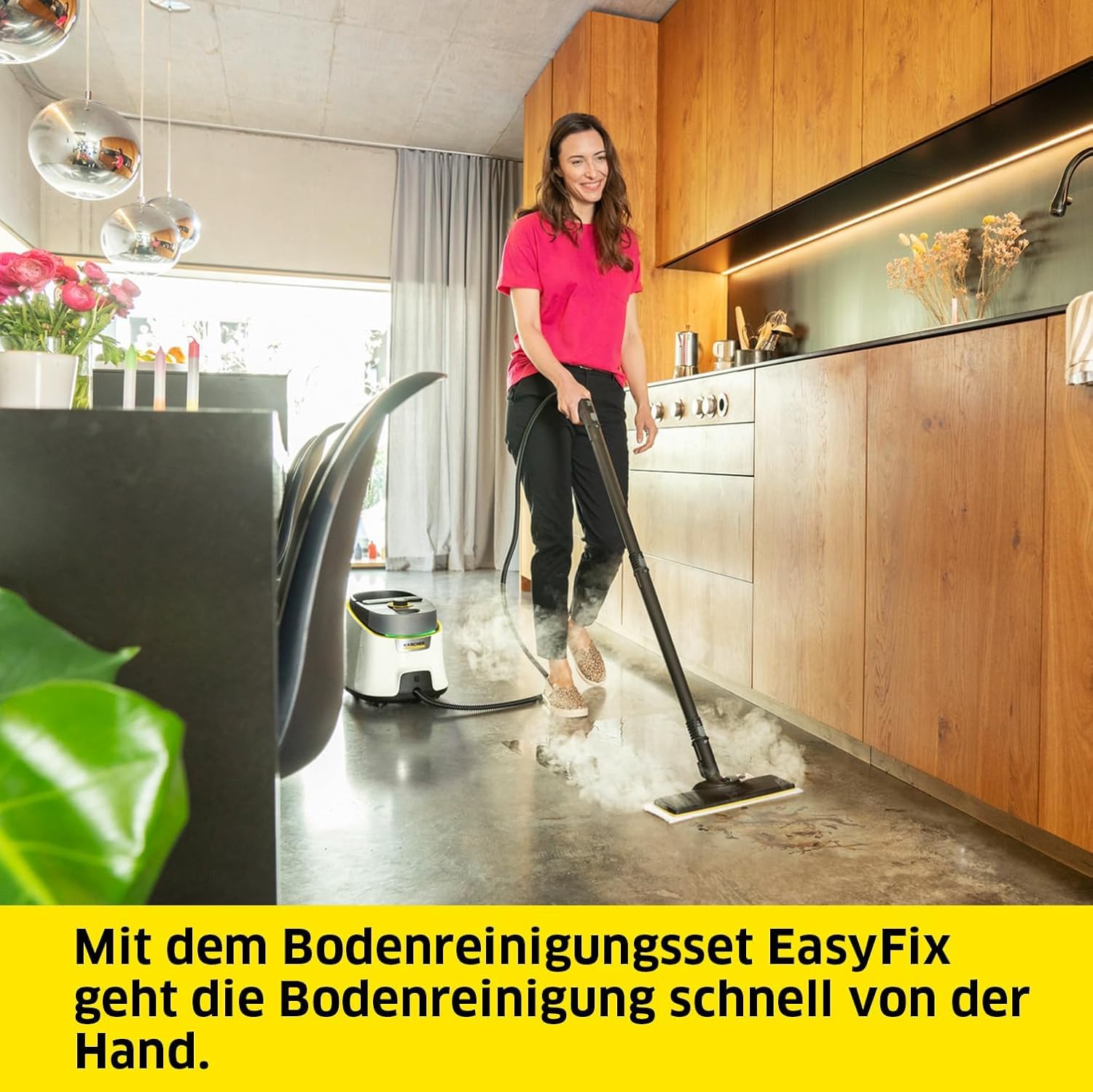 Kärcher SC 4 Deluxe steam cleaner 4 bar white