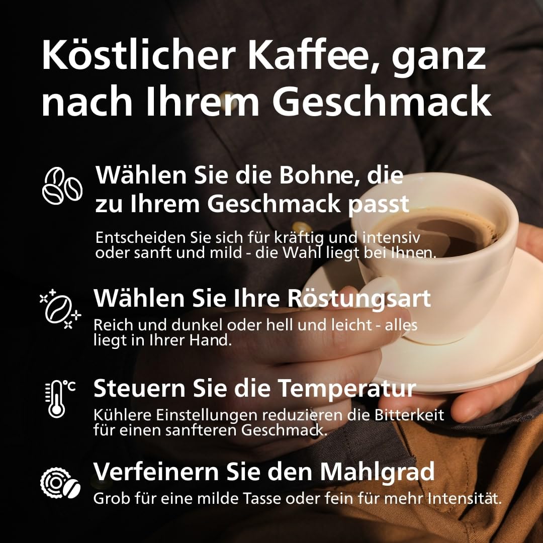 Philips 2200 Serie EP2220/10 Kaffeevollautomat Mattschwarz